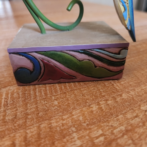 Jim Shore Parrot Pretty Bird 2007 Retired #4009249 Heartwood Creek 8" Tall - Picture 9 of 11